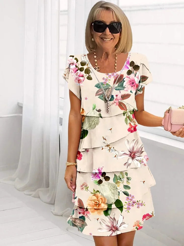 Jana® | Floral women's summer dress