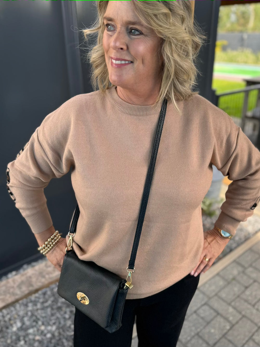 Guillermina | Sweater New York camel