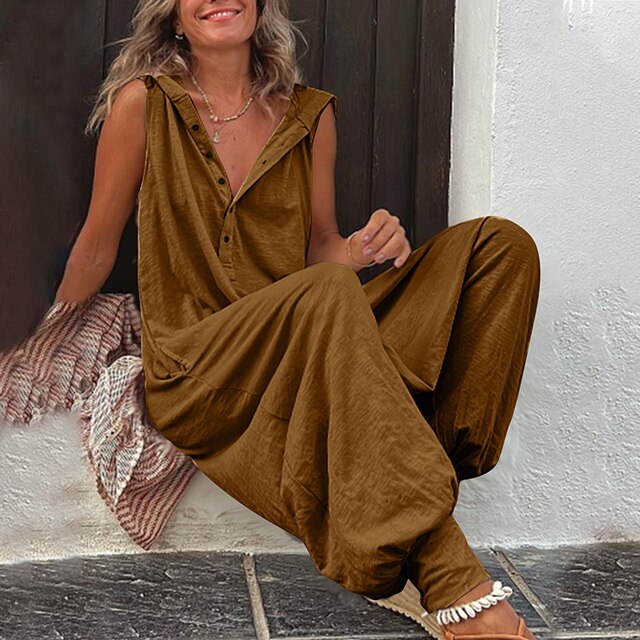 Monica® | women's sleeveless jumpsuit