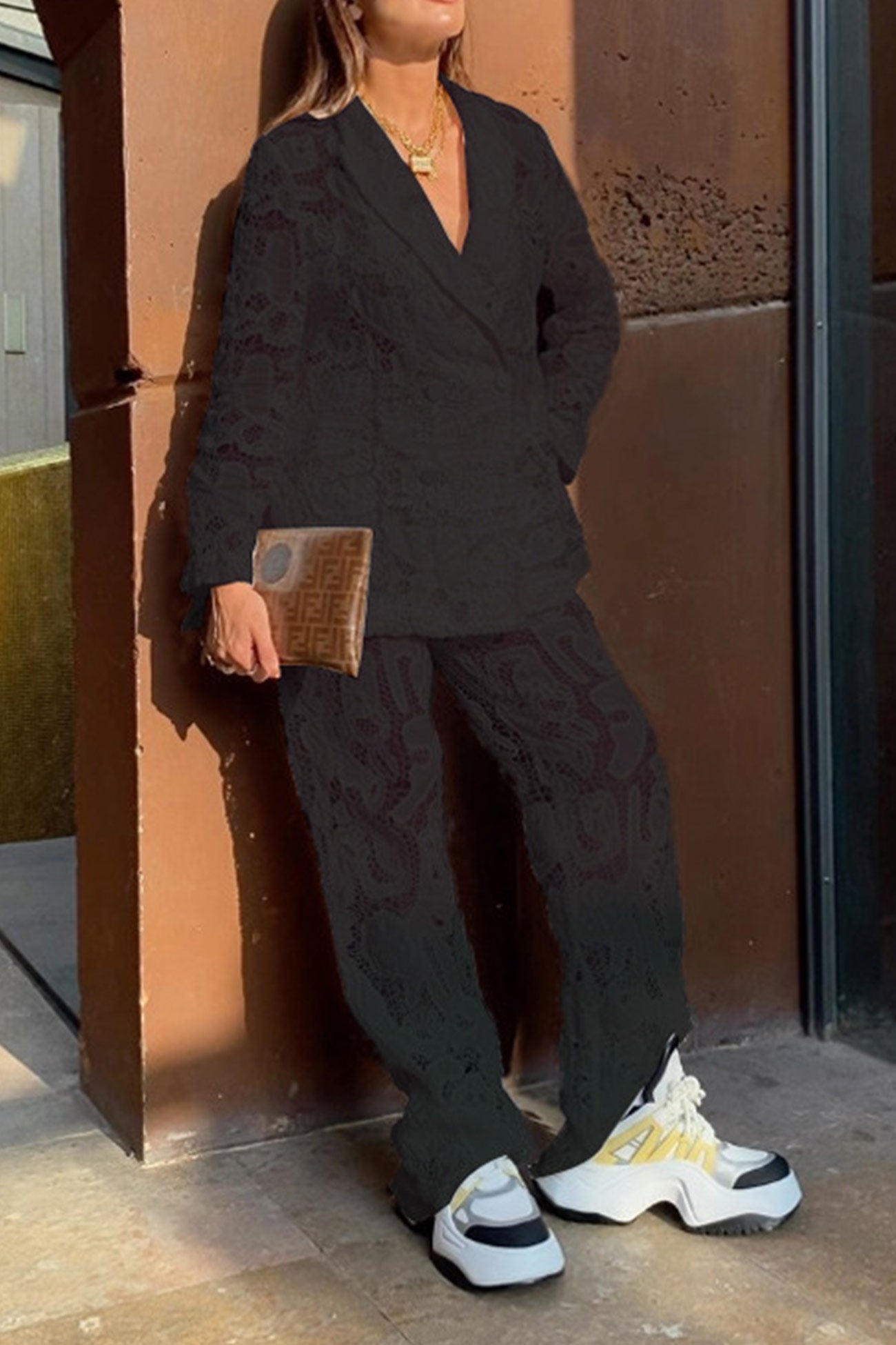 Frieda | Lace blazers, long trouser suits