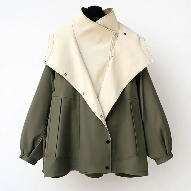 Deborah | Two-layer jacket with zip and buttons