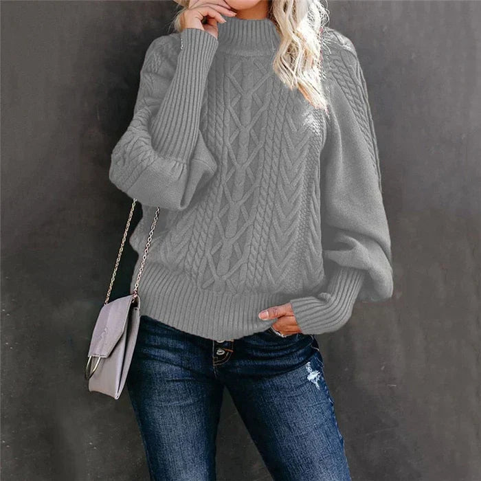 Cristina | comfortable and stylish knitted women's sweater