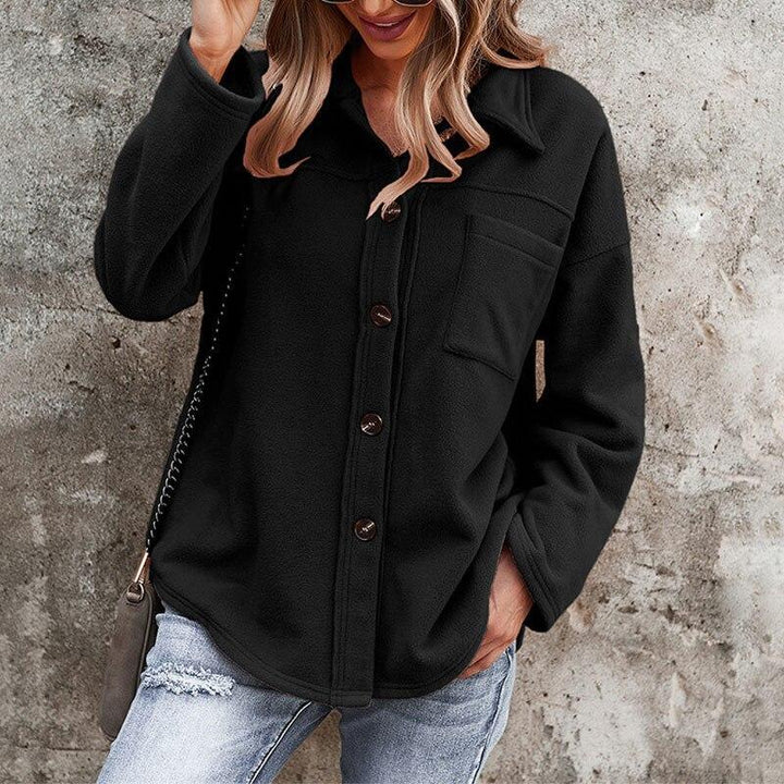 Florencia | Elegant oversized fleece jacket for women