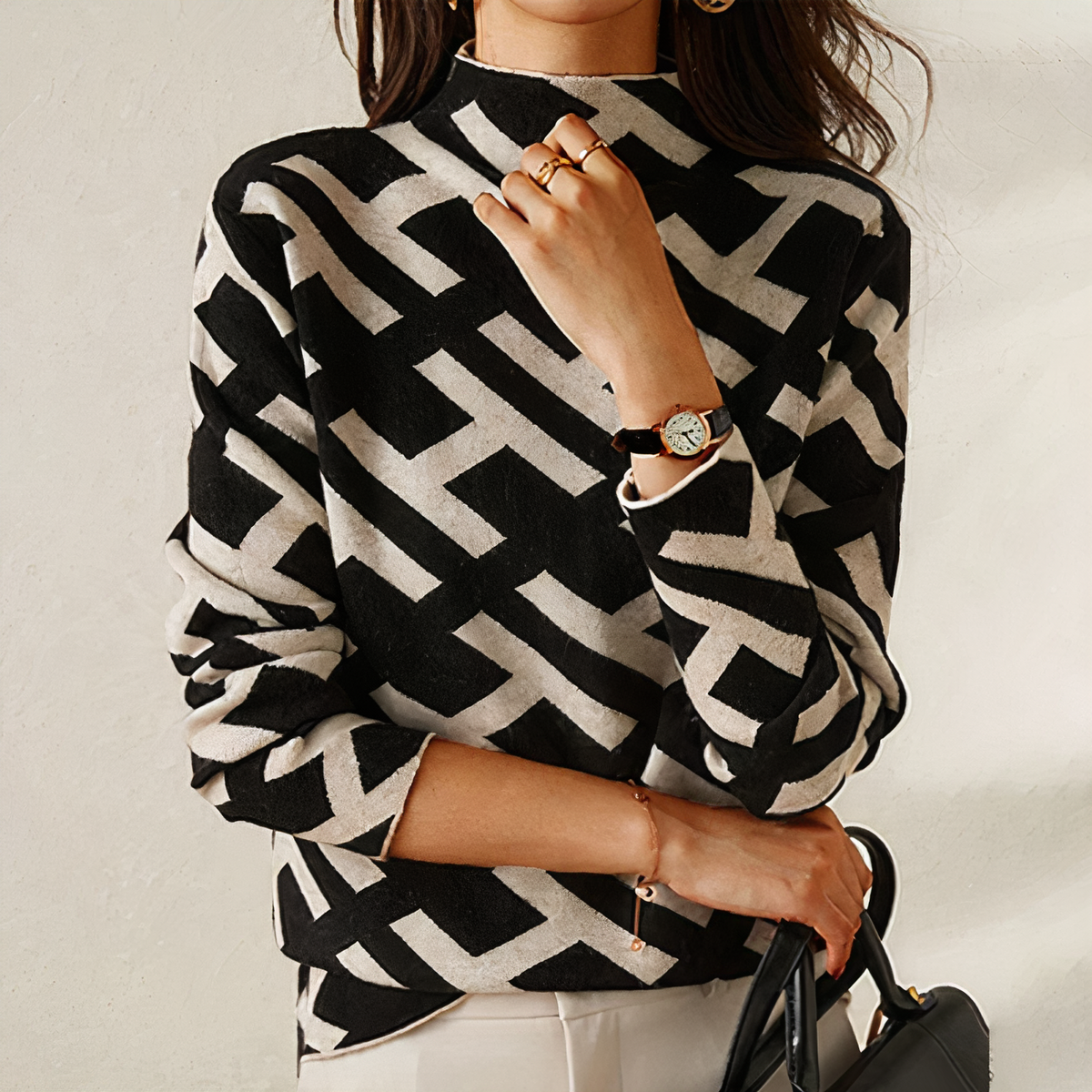 Elisa® | Geometric made of jersey