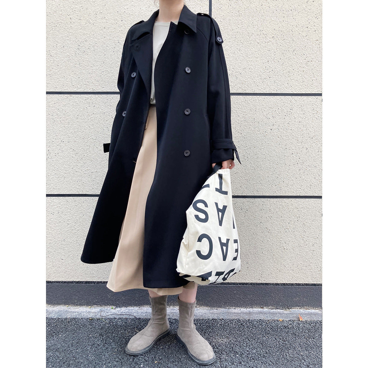 Mia® | Oversized trench coat for women