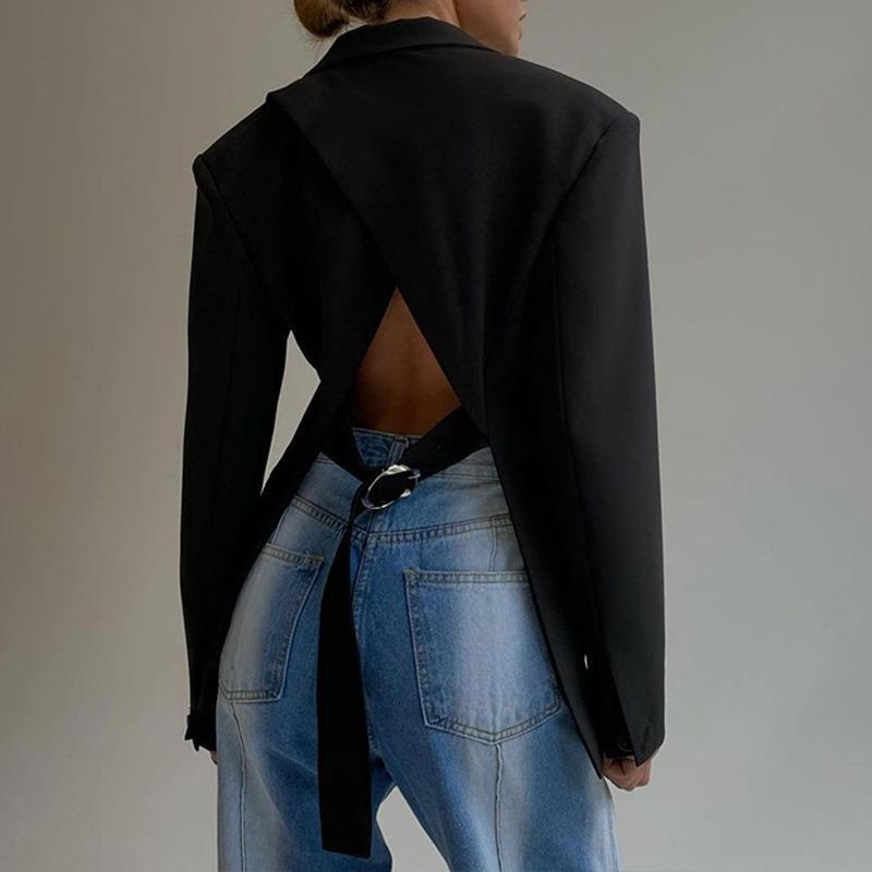 Sandra® | Backless blazer for women