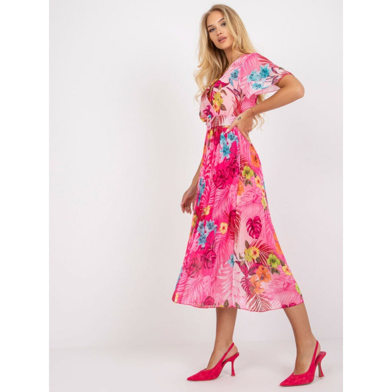 Sofía® | Women'S Floral Wrap Maxi Dress