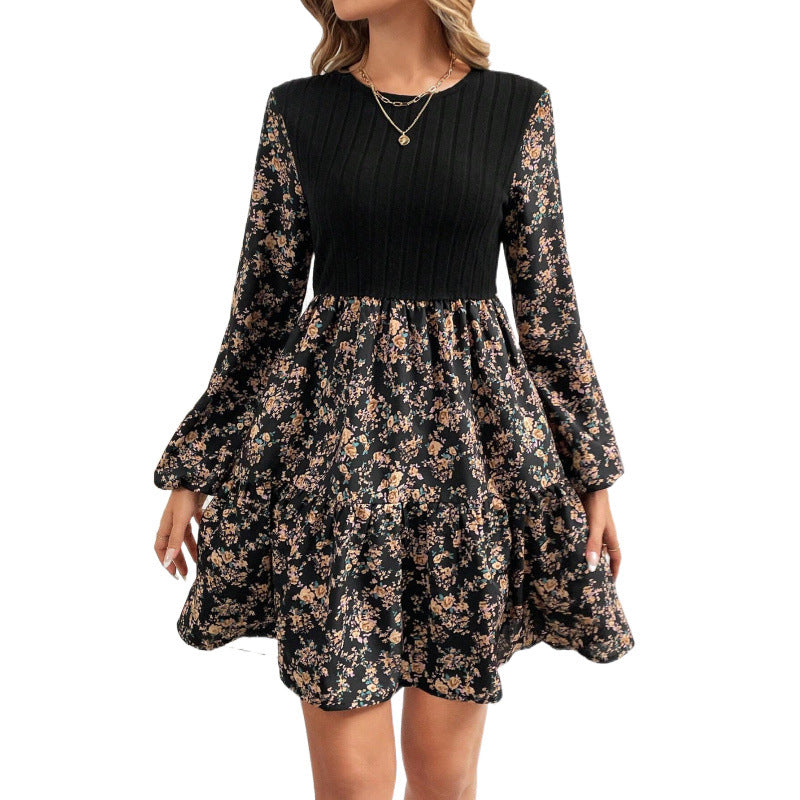 Rita® | Women'S Floral Dress With Ruffle Hem