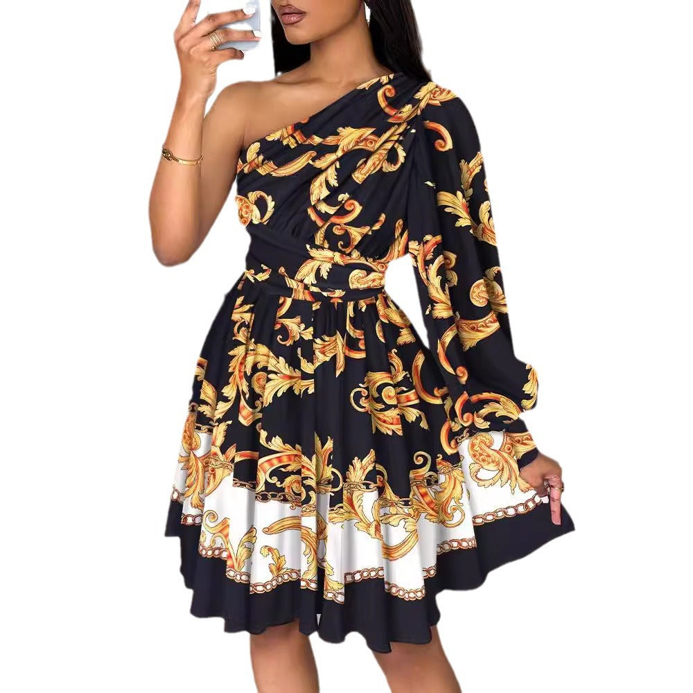 Teresa® | Women'S Asymmetric Floral Mini Dress