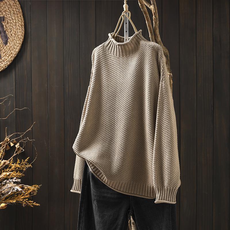 Eugenia® | Knitted turtleneck sweater