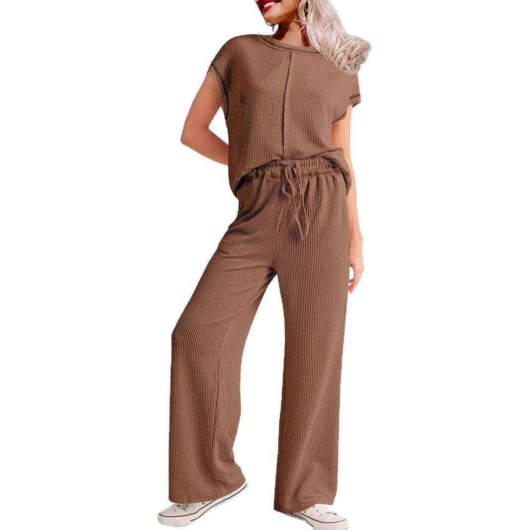 Tatiana® | Women'S Comfortable Wide-Leg Jumpsuit With Elastic Waistband