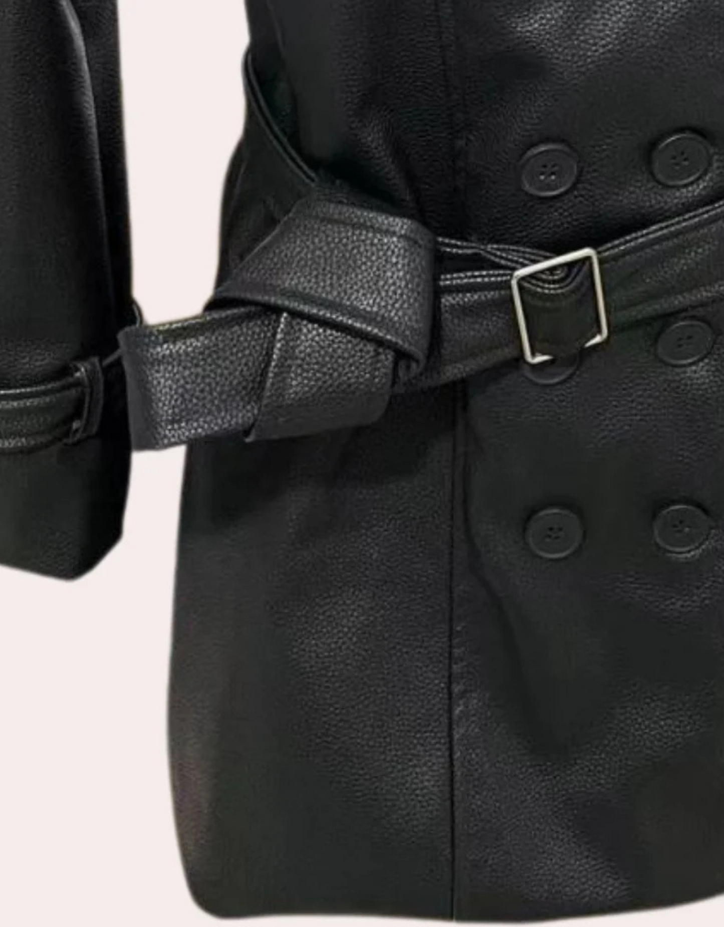 Francisca® | Luxurious leather trench coat