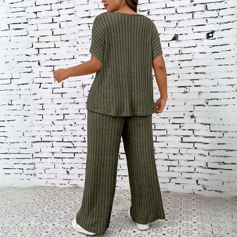 Magdalena | Comfortable two-piece lounge shirt