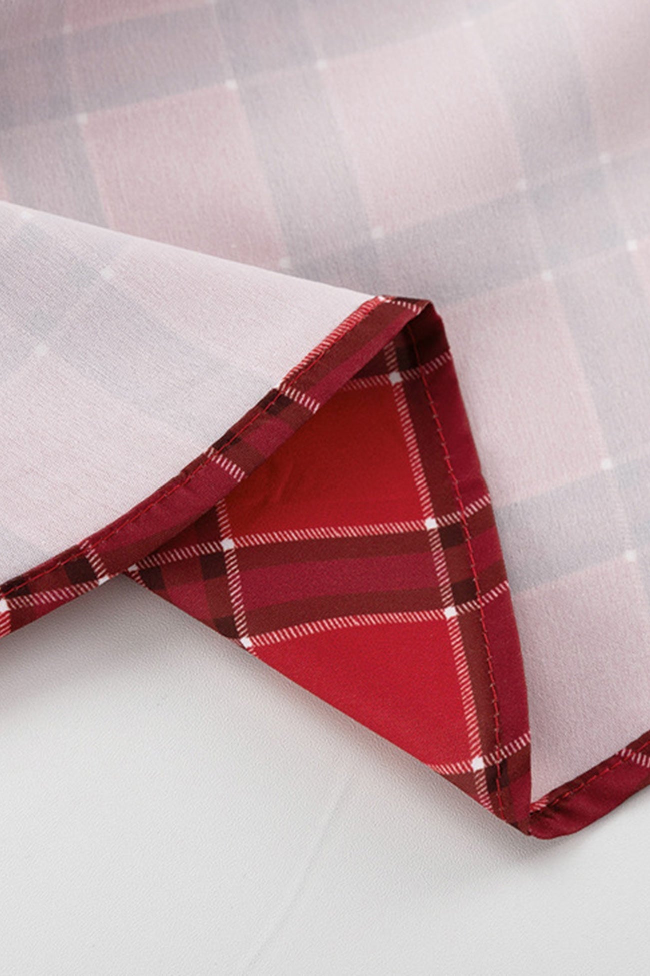 Lucía | Checked single breasted loose blouse