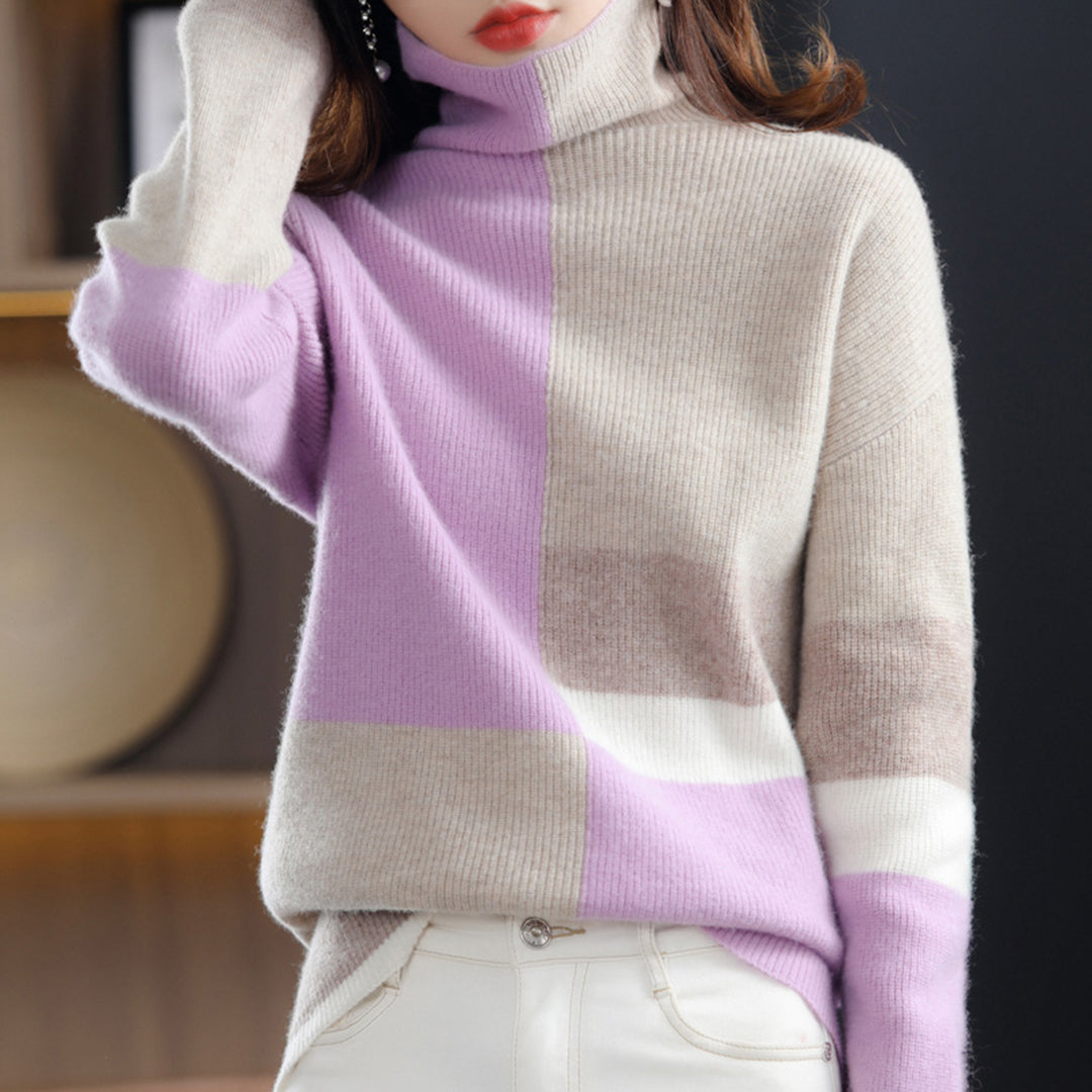 Alessia | Casual turtleneck sweater for women