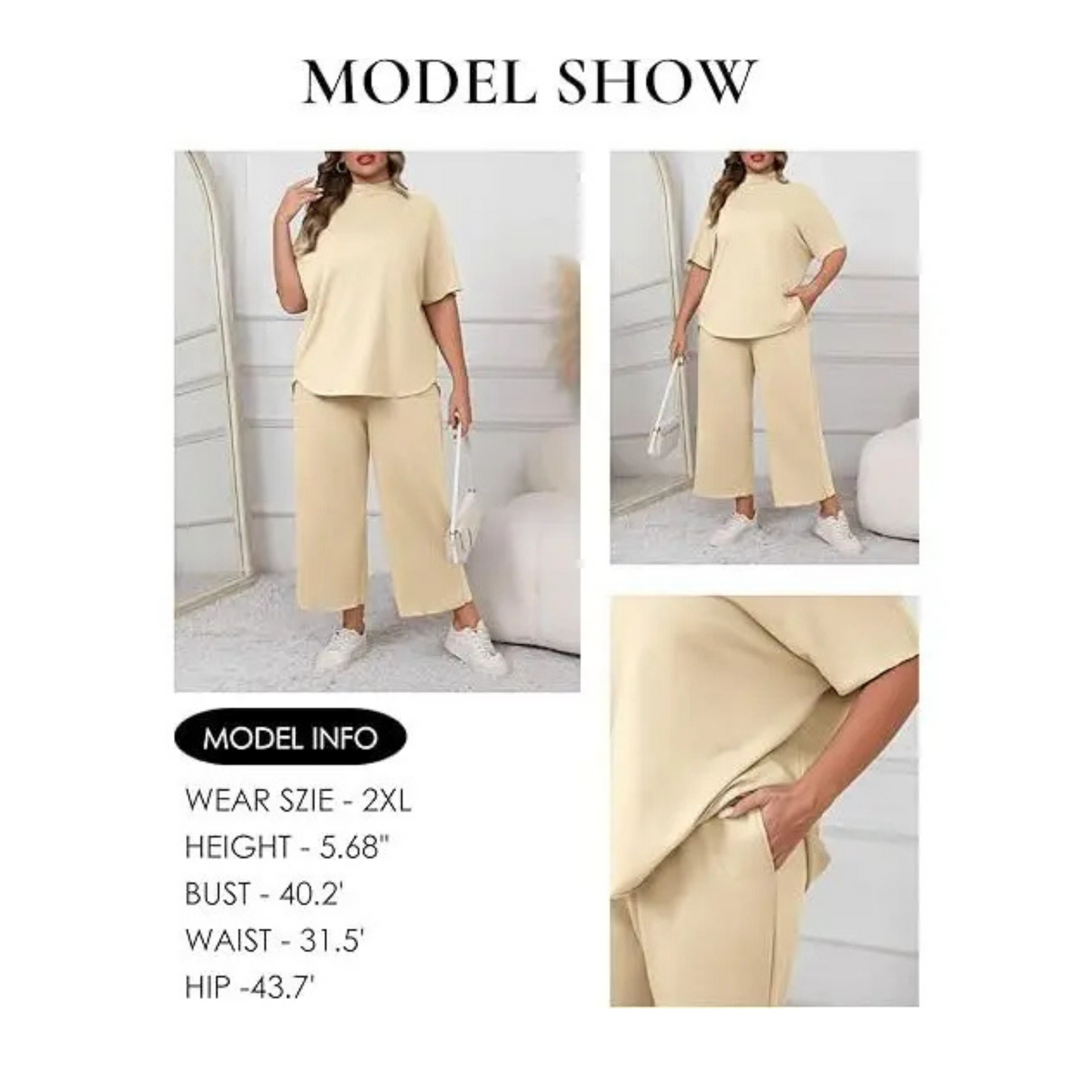 Paola® | Cozy women's loungewear set with batwing sleeves