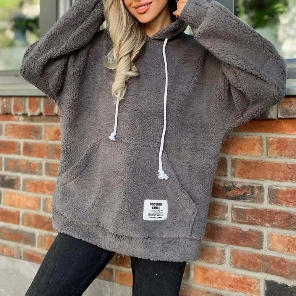 Enid® | Fashionable plush hoodie