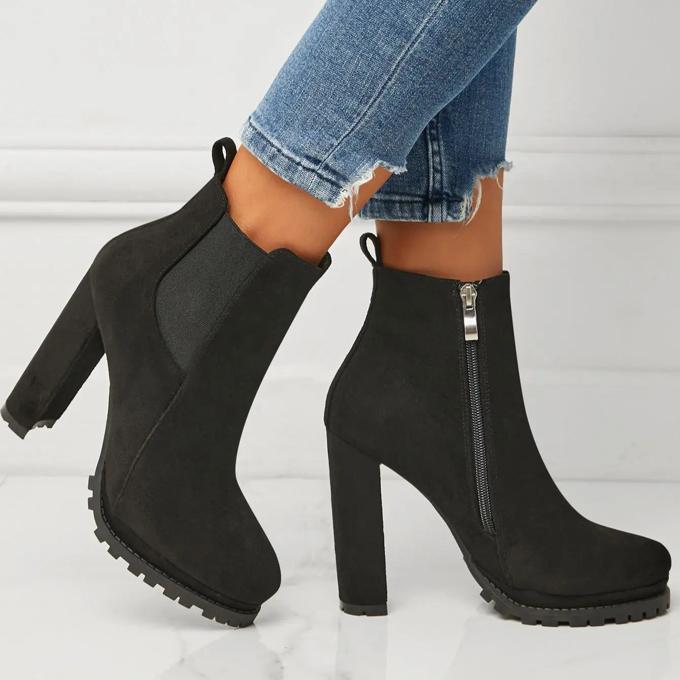 Paloma | Women's boots with a chunky heel