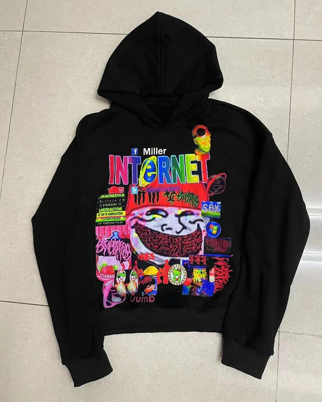 Maria | Oversized hooded sweatshirt for women