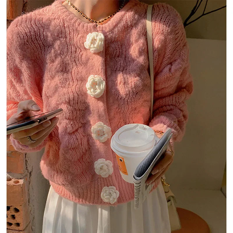 Lena | Women's bubble sleeve sweater