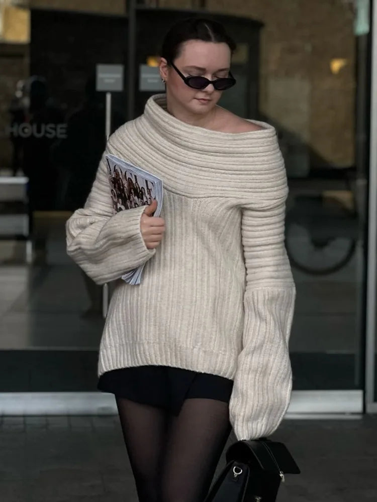Salma | Sexy oversized sweater for women