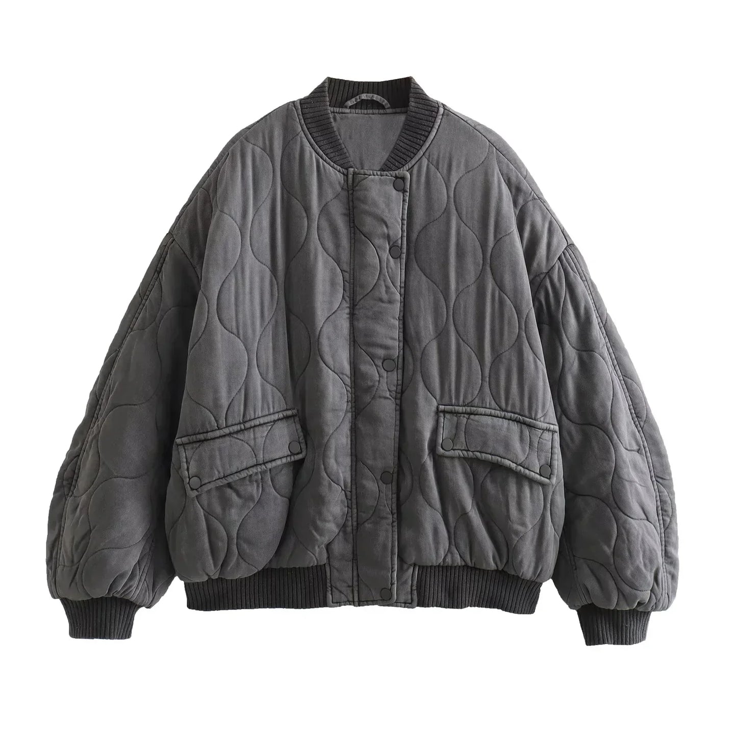Delia | Versatile retro winter jacket with long sleeves