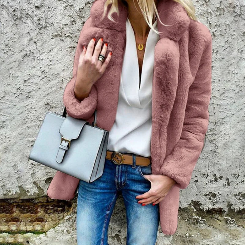 Diana | Fluffy winter coat for women