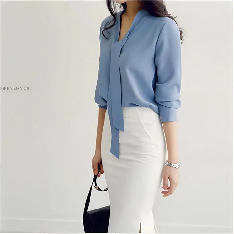 Manuela® | Long Sleeve Tie Bow