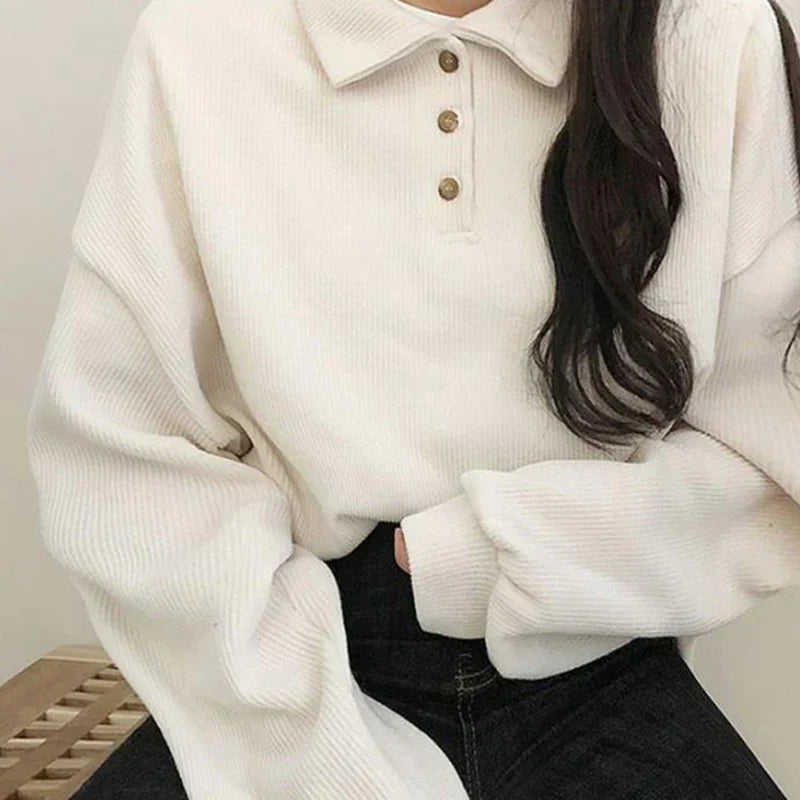 Herminia® | Women's long-sleeved collared top