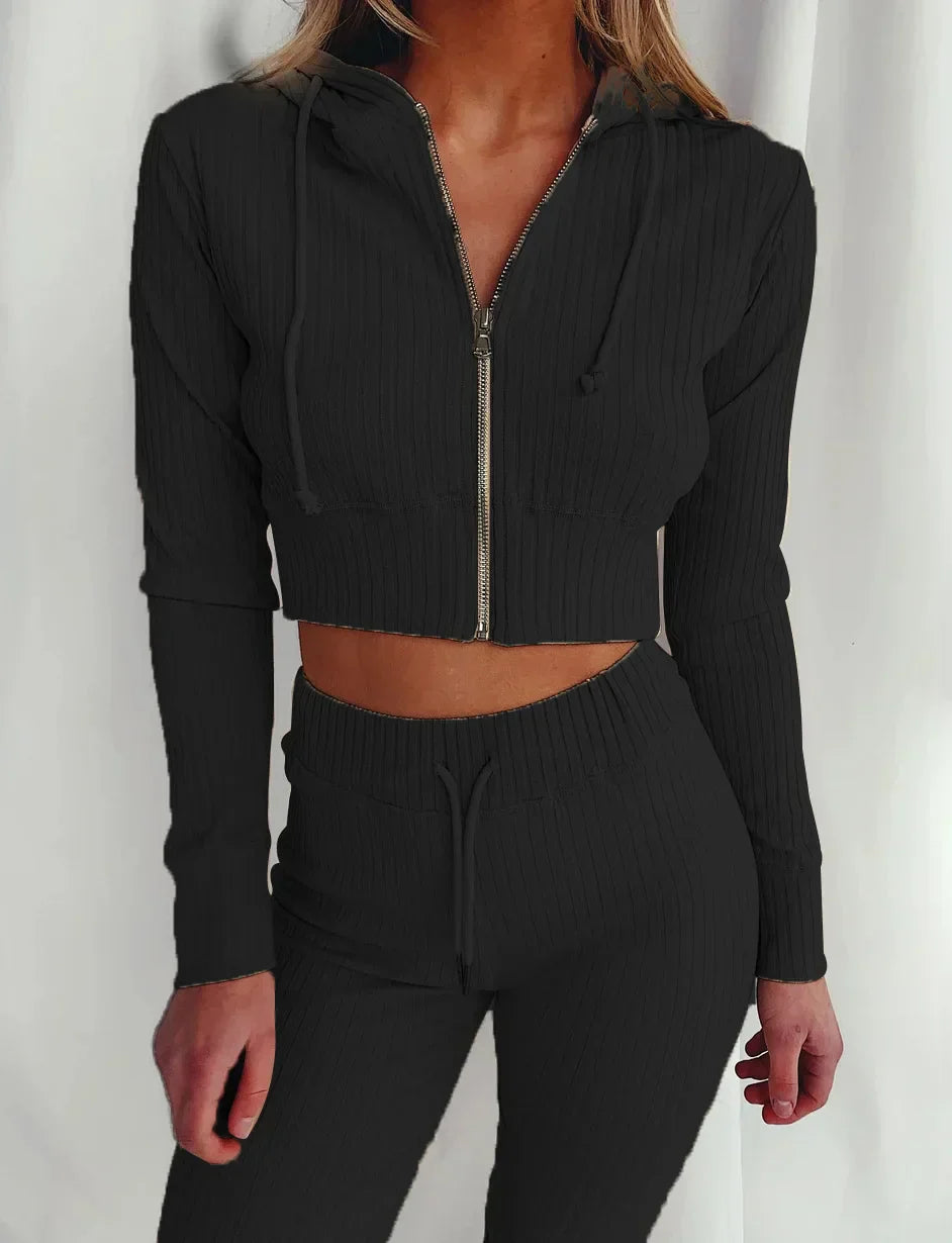 Miriam | Modern long sleeve slim set for women