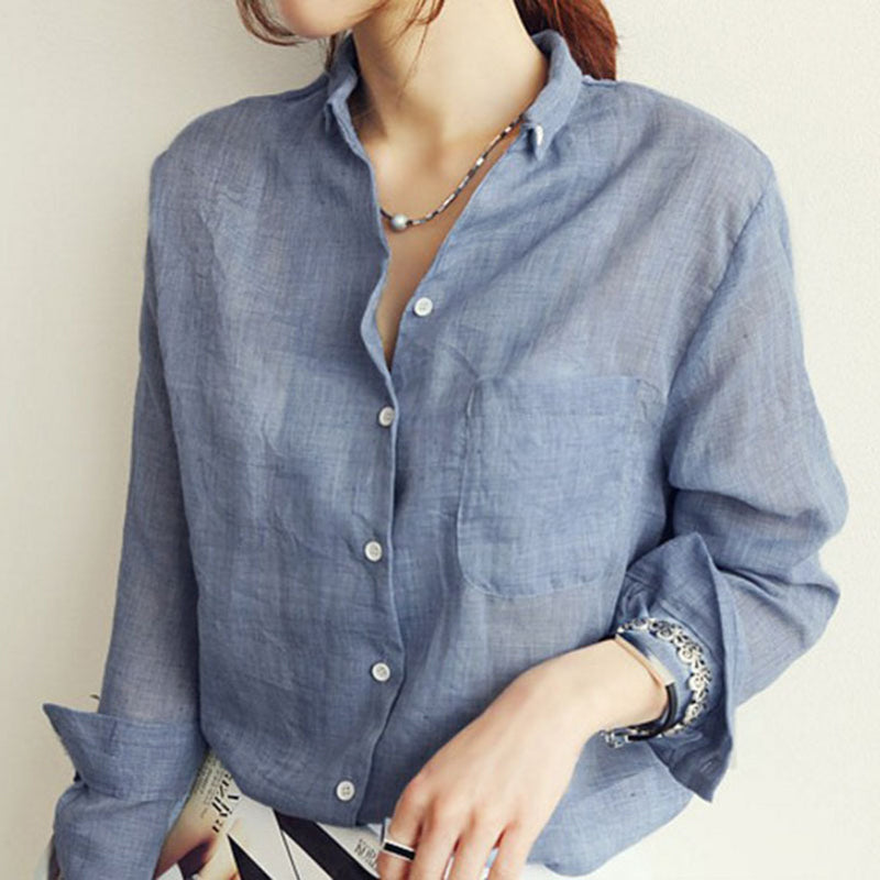 Kayla® | Blouse Made Of Cotton And Linen