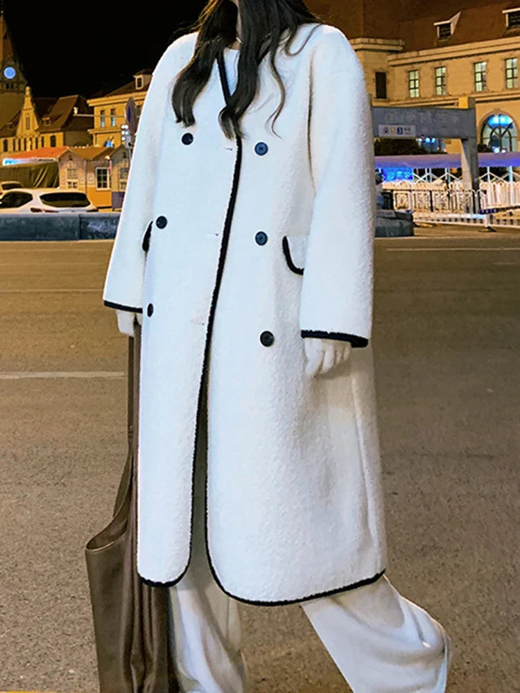 Nadia | Modern Korean style trench coat