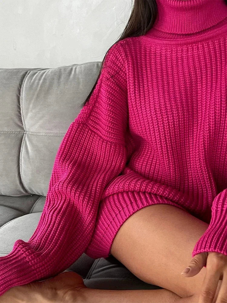 Thalia | Warm knitted sweater for women for autumn and winter