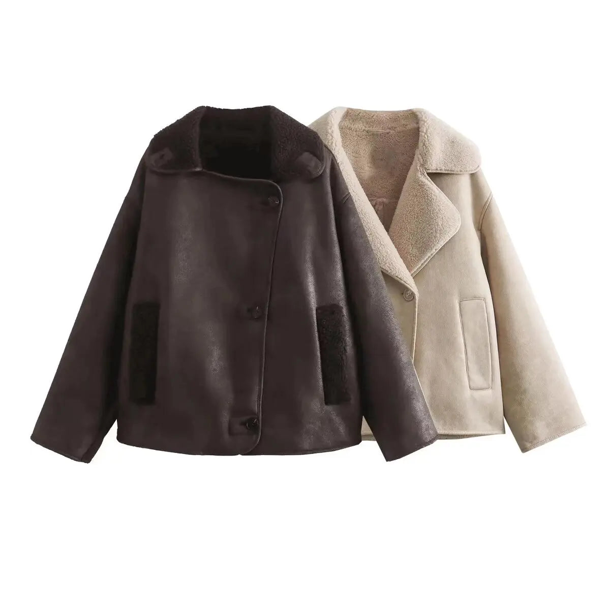 Araceli | Mira� I suede fleece jacket