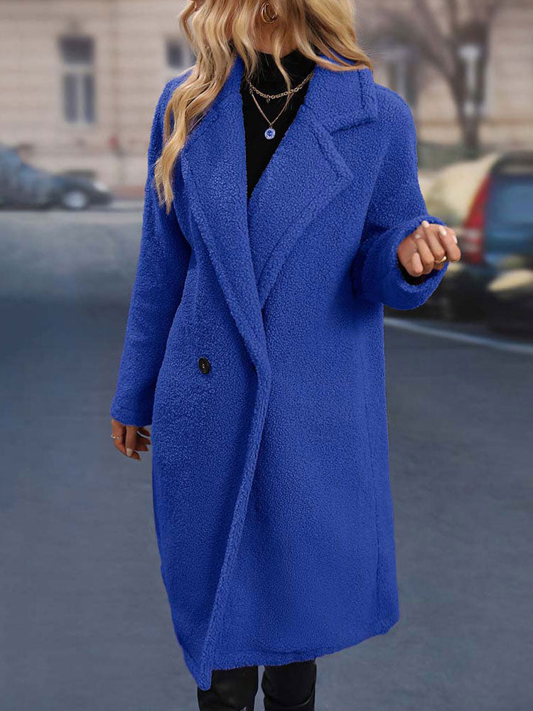 Angelika | Autumn/winter coat made of faux leather