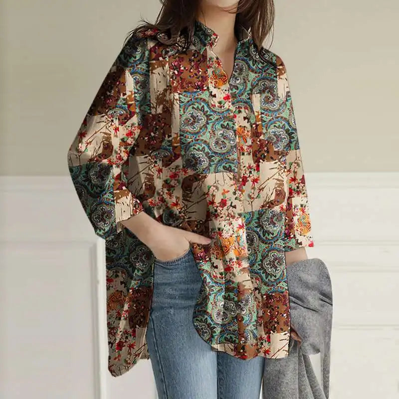 Carla | Chic and versatile winter blouse