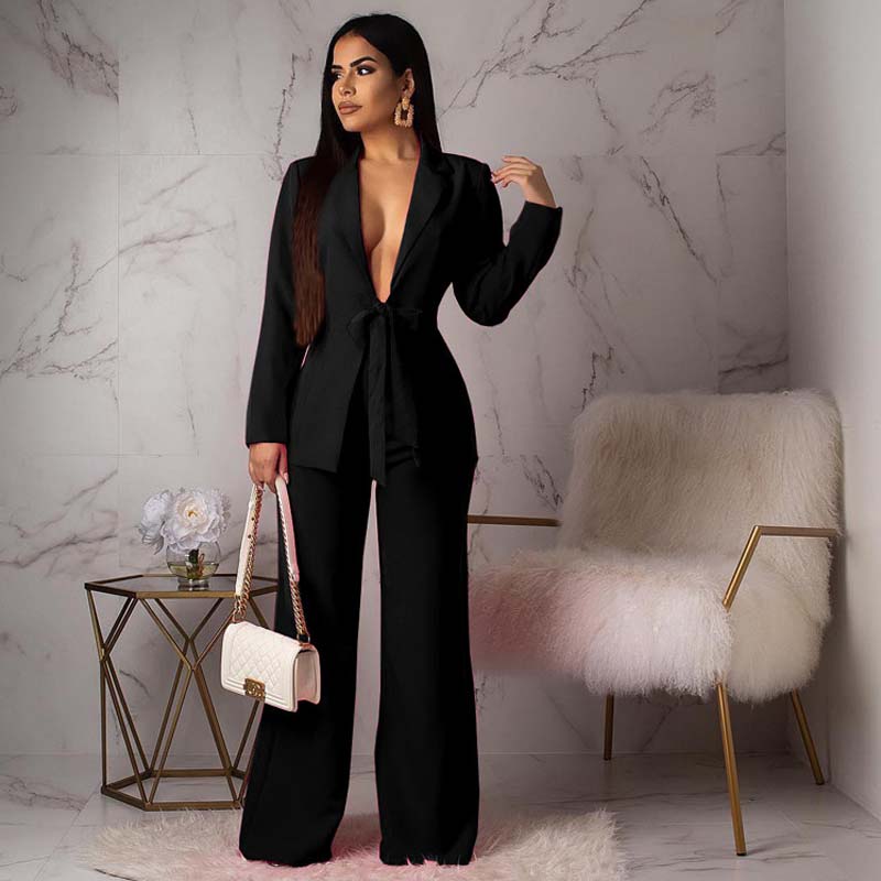 Stephanie® | Blazer Two Piece Set