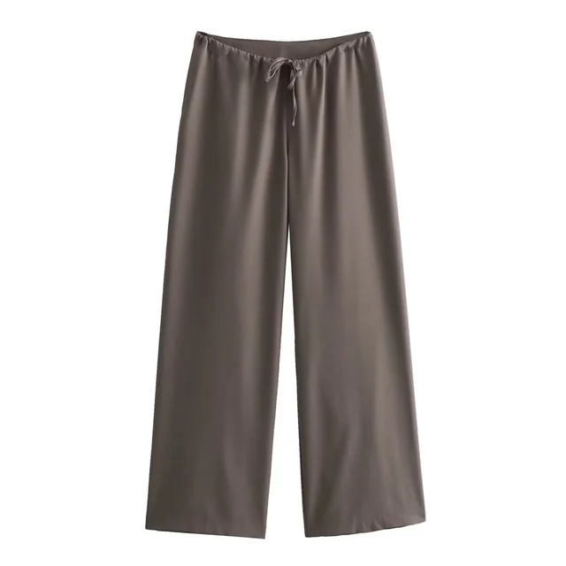 Zenaida® | Top + Mid Waist Long Pants Polyester Summer