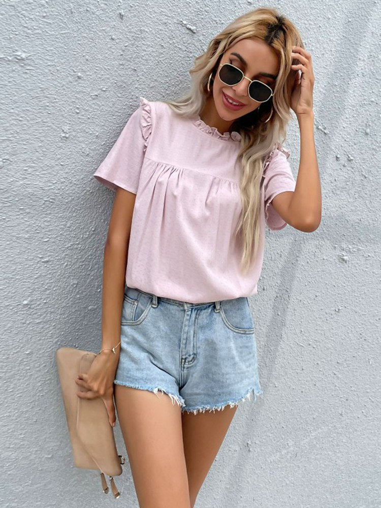 Teresa® | Casual Short-Sleeved Top