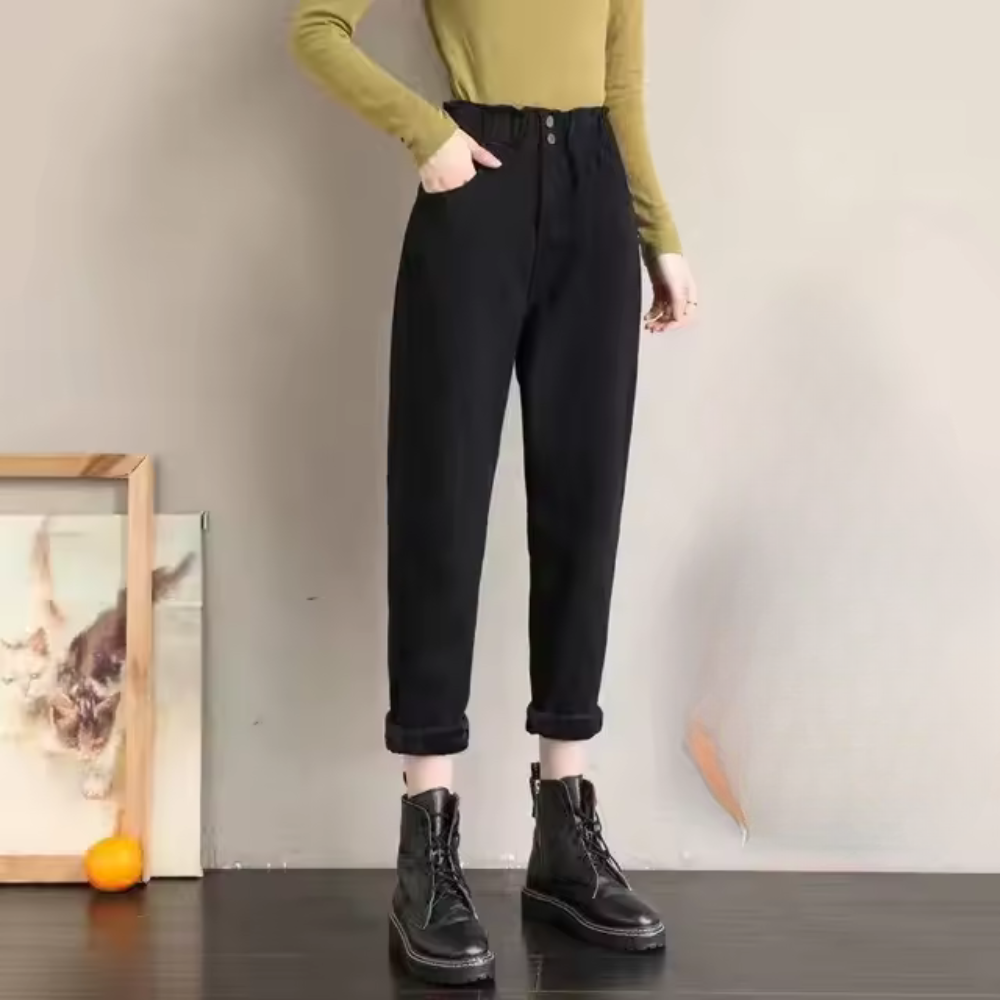 Elvira | Baggy jeans for winter
