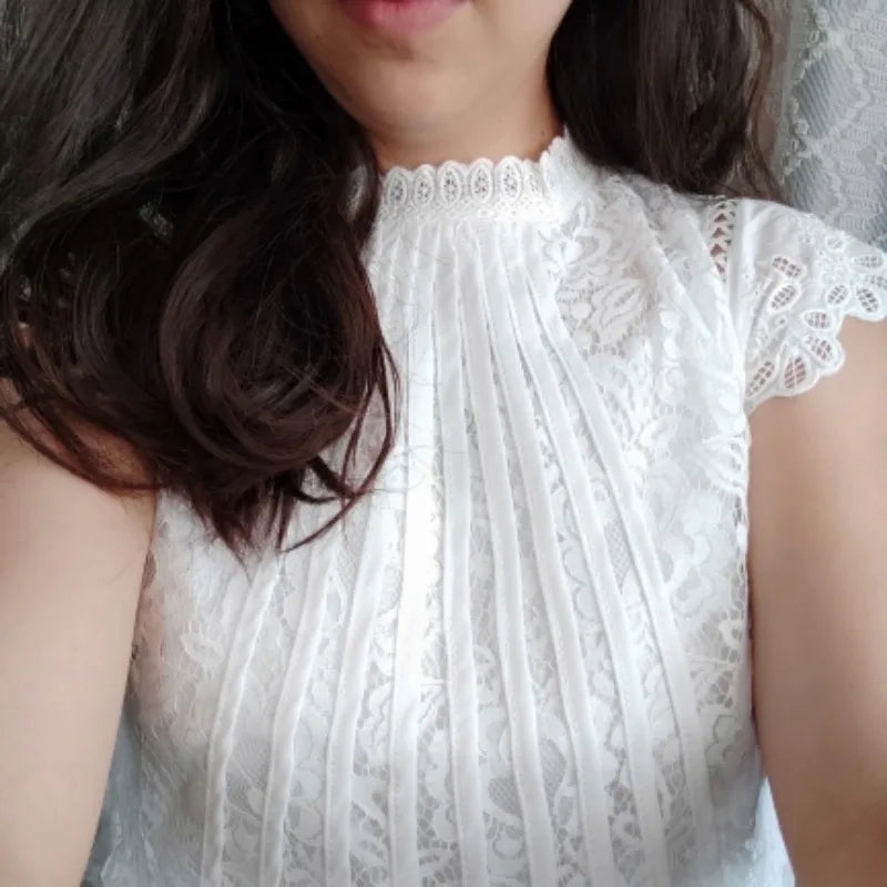 Lavinia® | Blouse With Floral Lace