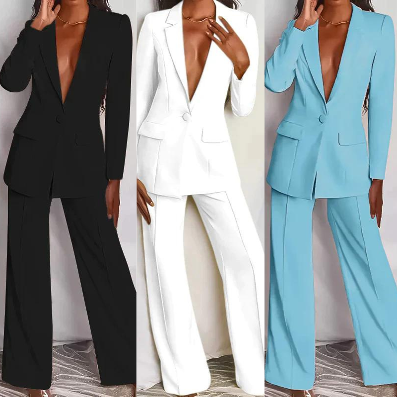 Reese® | Fashionable Set Consisting Of A Stylish Blazer And Elegant Trousers