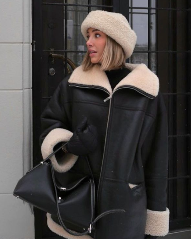 Vanesa | Modern leather jacket