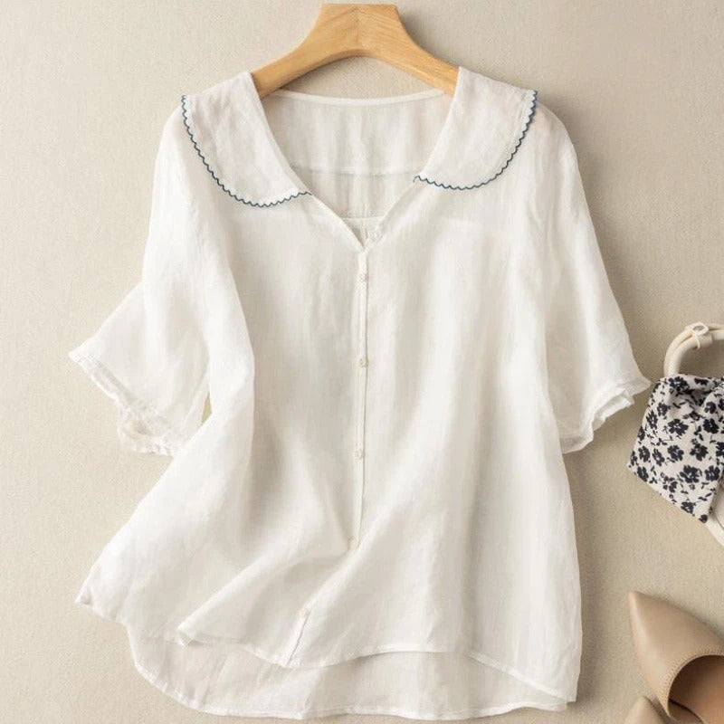 Dominica® | Airy women's linen blouse
