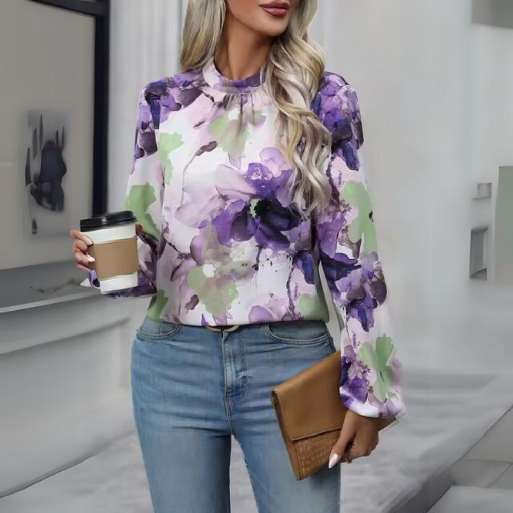 Yolanda | Elegant Theoid blouse