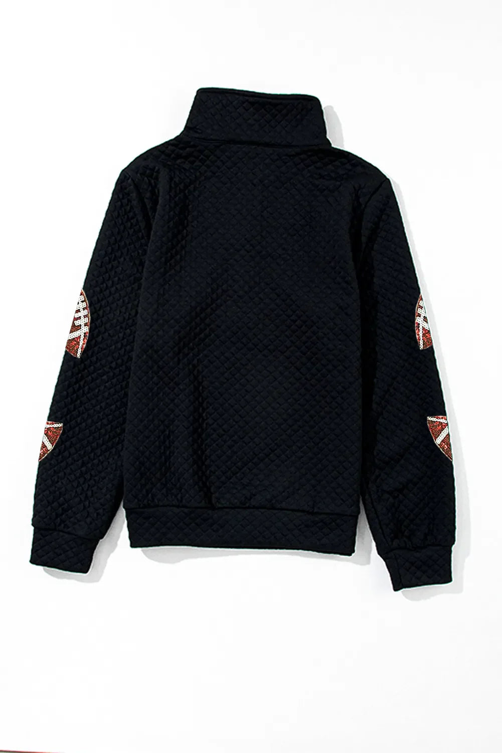 Helena | Sequin football long sleeve sweatshirt