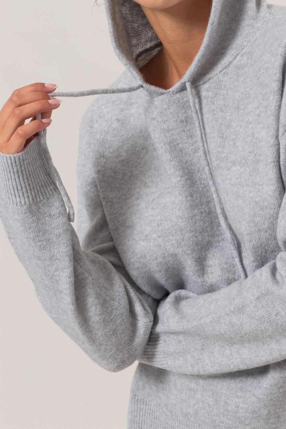 Anita | Drawstring hoodie with long sleeves