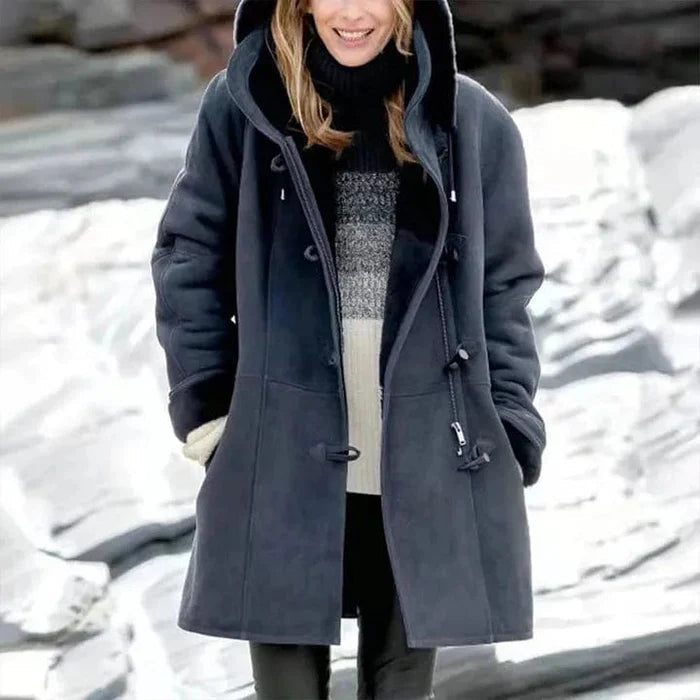 Otilia | Coat with lambskin lining