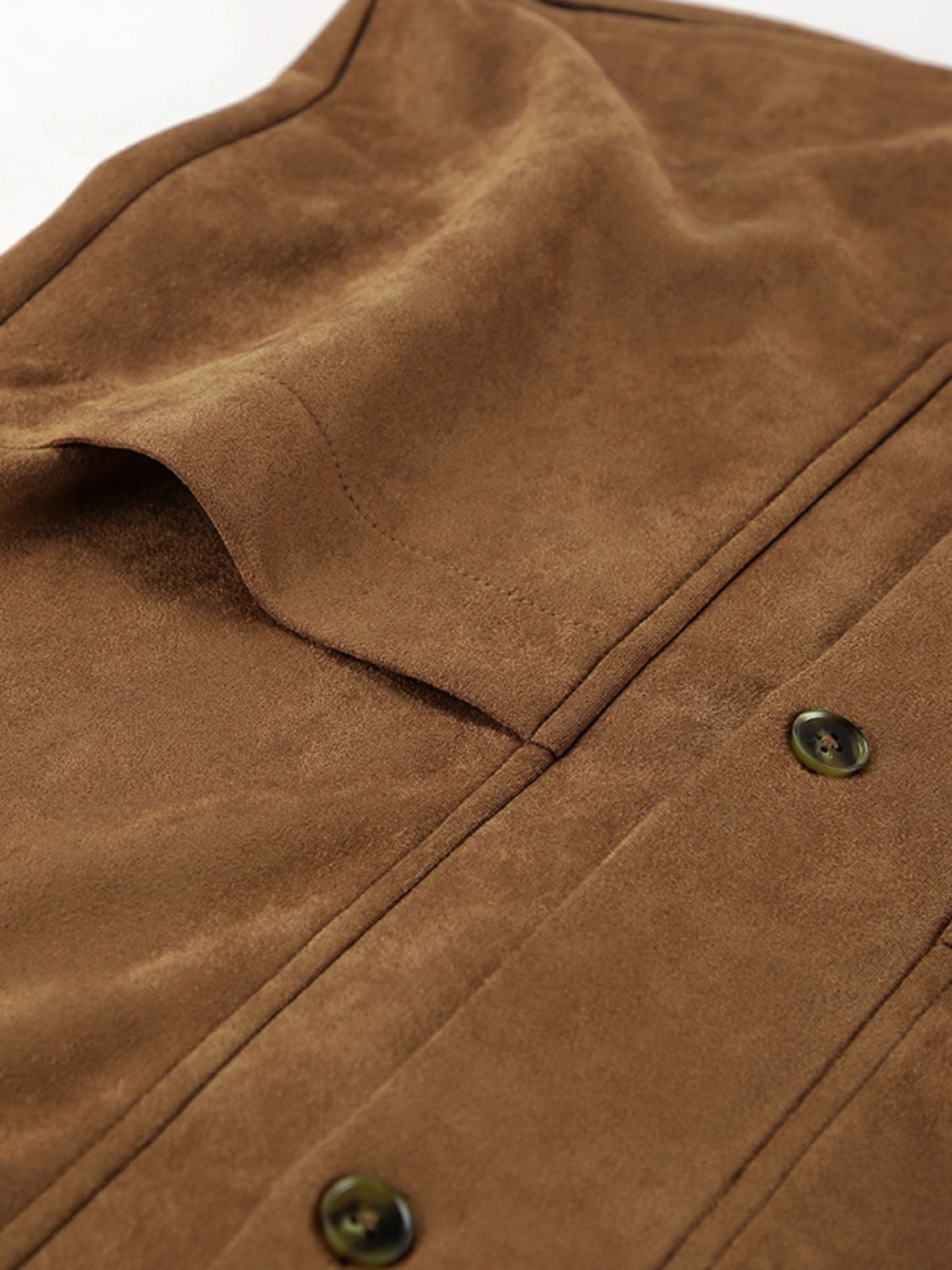Clara | Long sleeve jacket with buttoned collar and collar