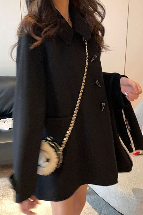 Toggle Coat Wool Blend Coat